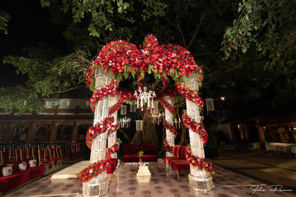 Mandap and Floral detail — Wedding decor — Alila Diwa Goa